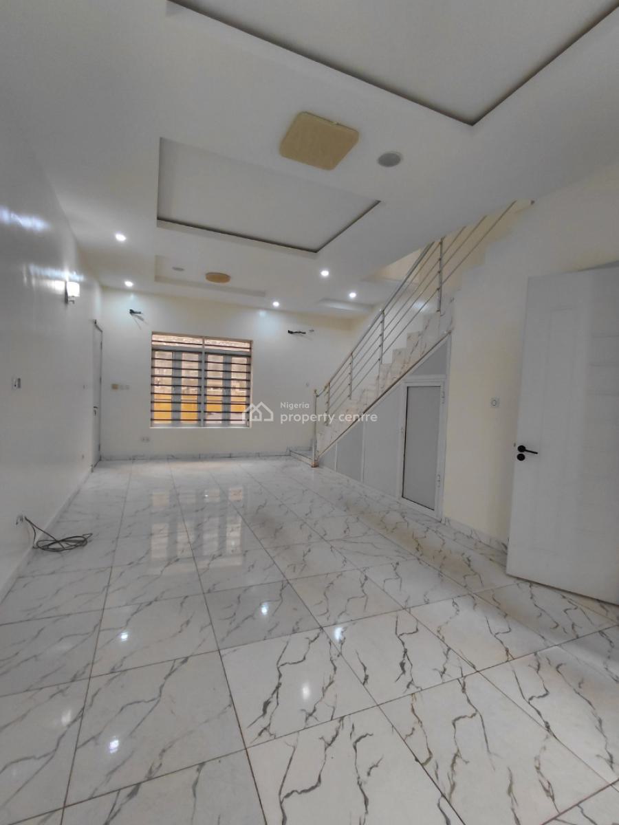 Neat and Spacious 4 Bedroom Terrace Duplex, Chevron, Lekki, Lagos, Terraced Duplex for Rent