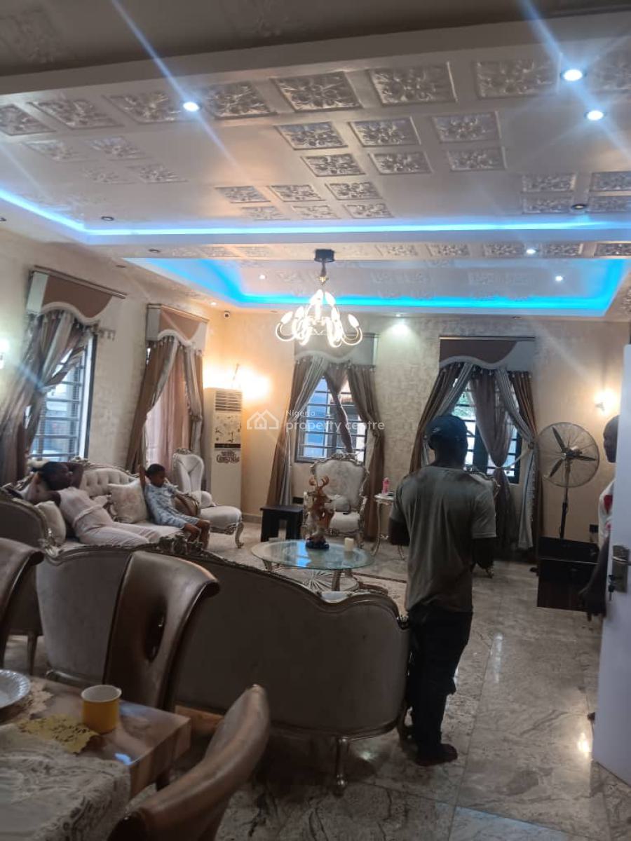 Nicely Furnished 5 Bedroom Detached Duplex, Off Airport Road, Lugbe District, Abuja, Detached Duplex for Sale