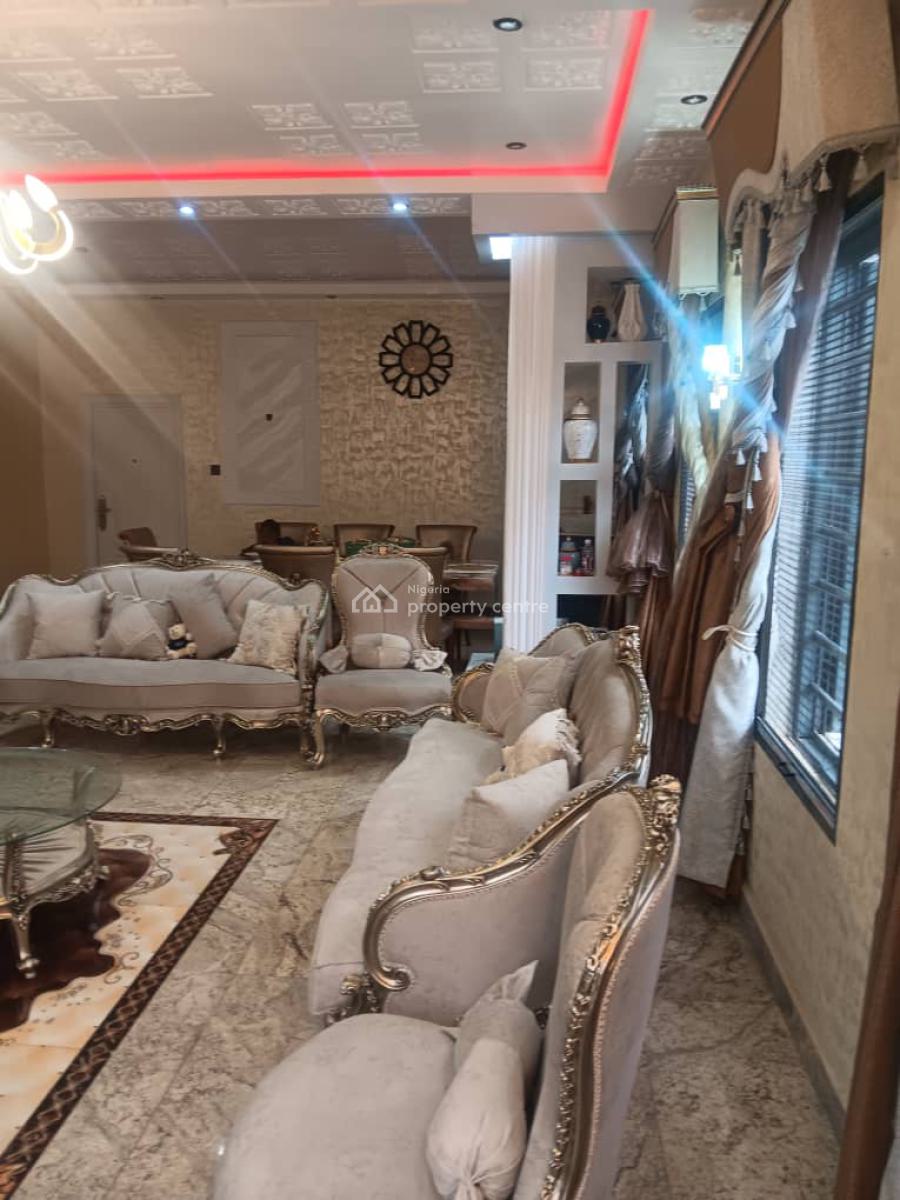 Nicely Furnished 5 Bedroom Detached Duplex, Off Airport Road, Lugbe District, Abuja, Detached Duplex for Sale