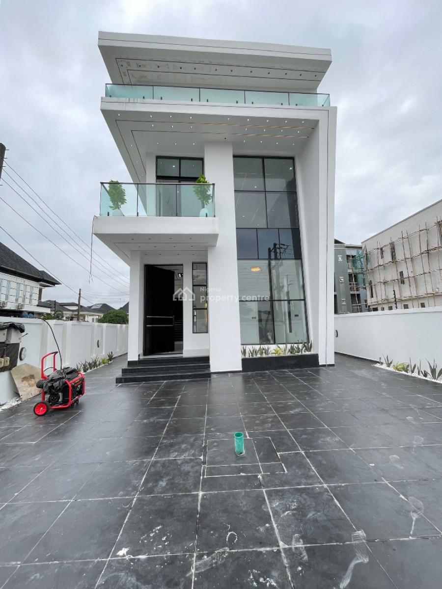 Contemporary 5 Bedroom Fully Detached Duplex with Bq, Lekki, Lagos, Detached Duplex for Sale