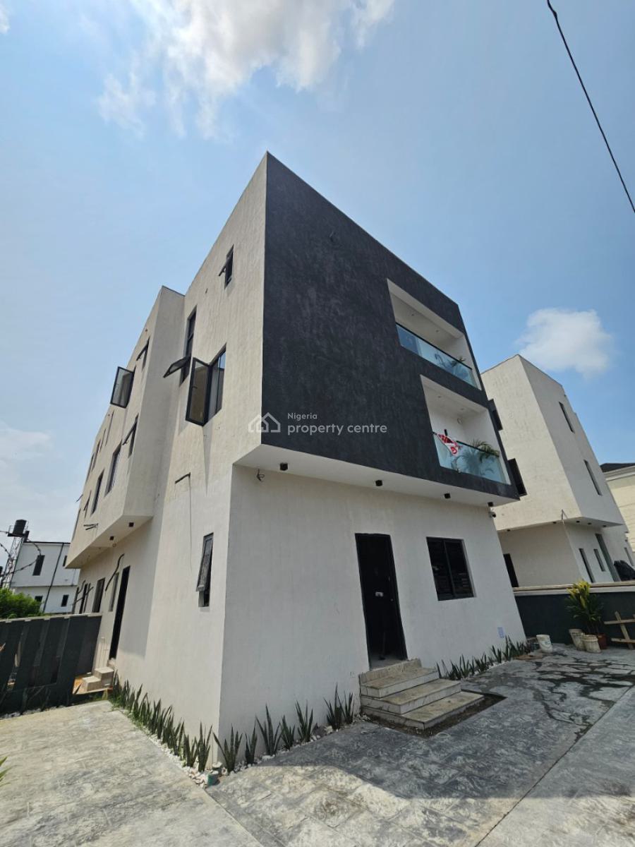 Luxurious Beautiful 5-bedroom Semi-detached Triplex, Lekki, Lagos, Semi-detached Duplex for Sale
