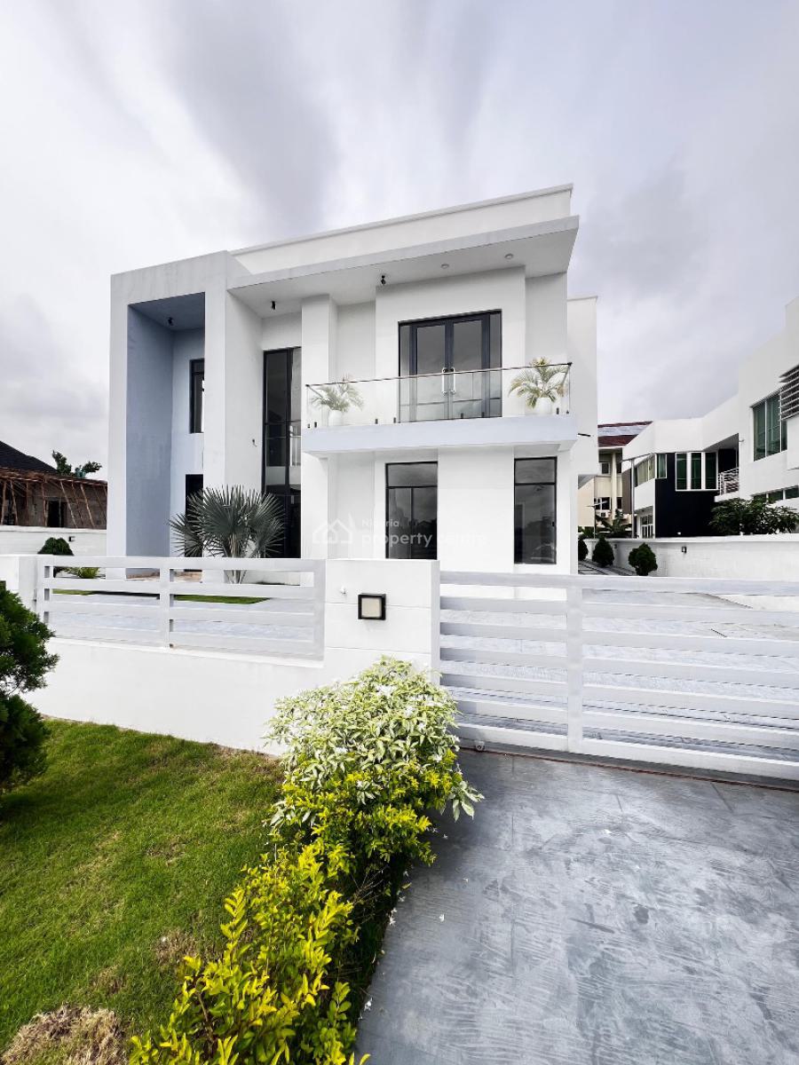 Luxurious 5 Bedroom Fully Detached Duplex with a Garden and a Bq, Royal Garden Estate, Ajah, Lagos, Detached Duplex for Sale