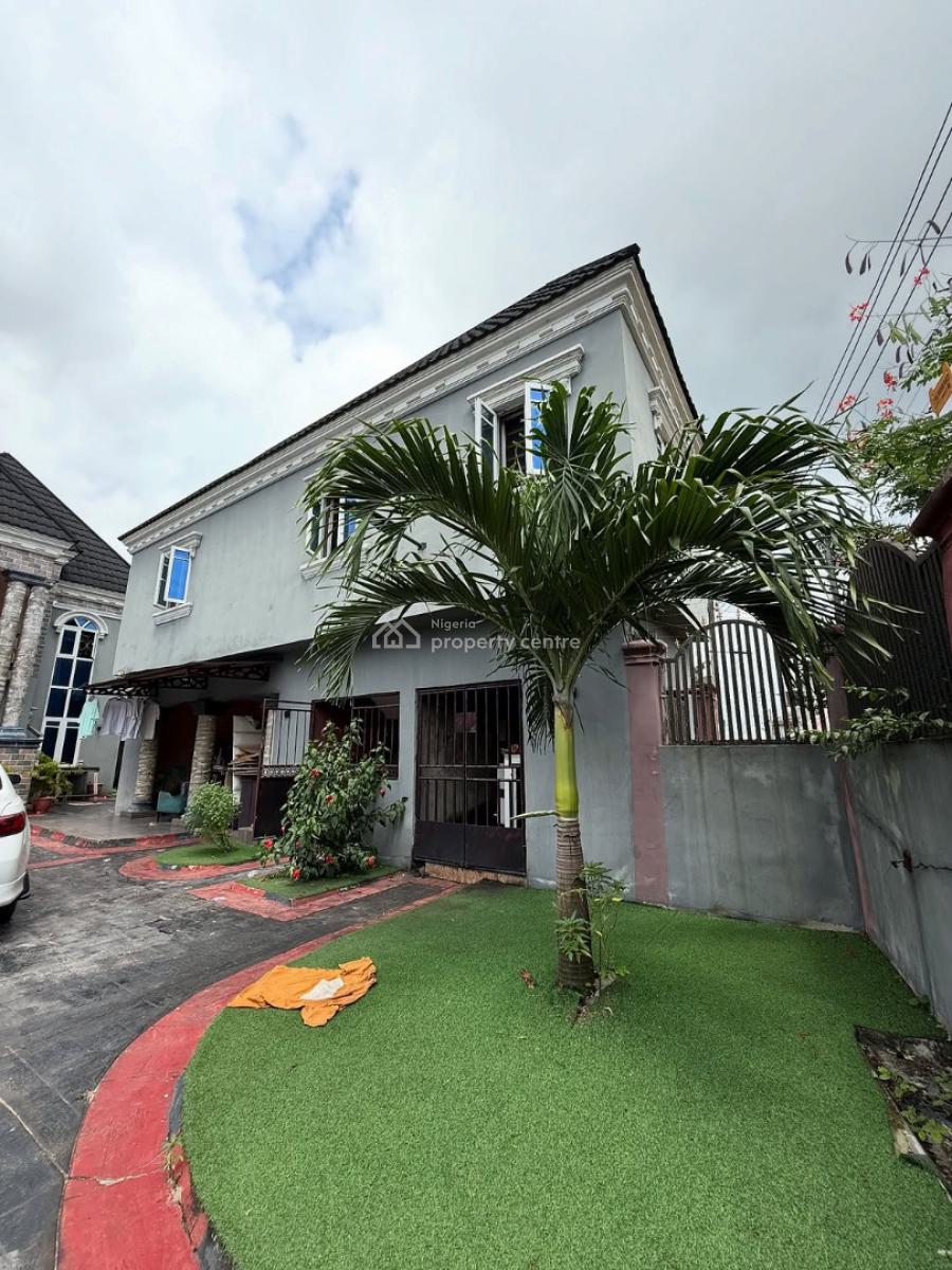 Exquisite 5 Bedroom Detached Duplex with 2 Room Bq, Iwofe, Port Harcourt, Rivers, Detached Duplex for Sale