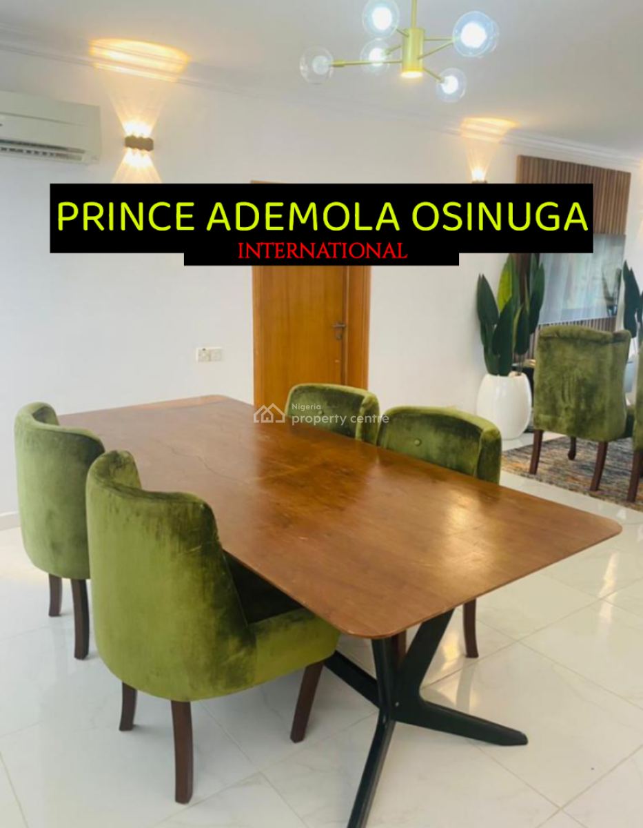 Fully Furnished 3 Bedroom Apartment with Bq, Off Mobolaji Johnson Road Ikoyi, Ikoyi, Lagos, Flat / Apartment for Rent