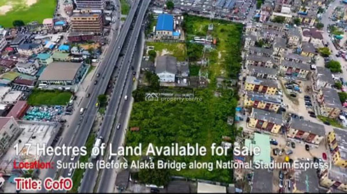 Prime Commercial Land, Bode Thomas, Surulere, Lagos, Commercial Land for Sale
