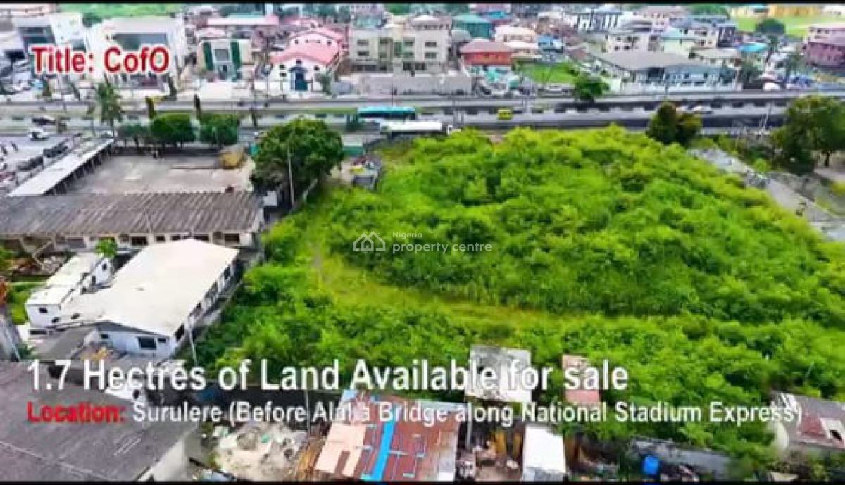 Prime Commercial Land, Bode Thomas, Surulere, Lagos, Commercial Land for Sale