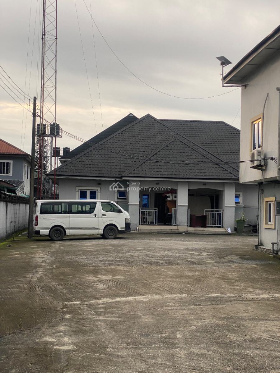 Well Located Ofiice Space of 4 Bedroom Detached Bungalow with Bq, New Gra, Port Harcourt, Rivers, Office Space for Rent