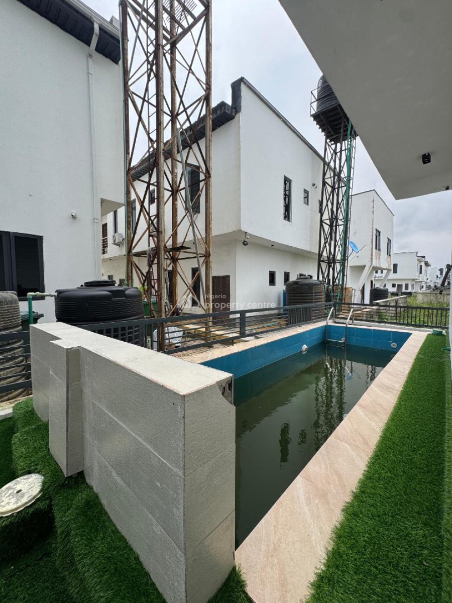 Unique 5 Bedroom Detached Duplex with Bq and a Pool, Orchid Road, Lekki, Lagos, Detached Duplex for Sale