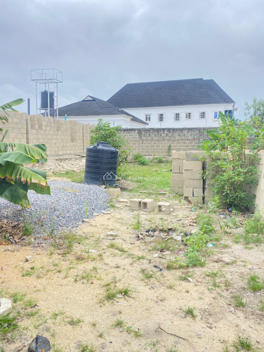 300sqm Cornerpiece Fenced Dryland, Peaceland, Ogombo, Ajah, Lagos, Residential Land for Sale