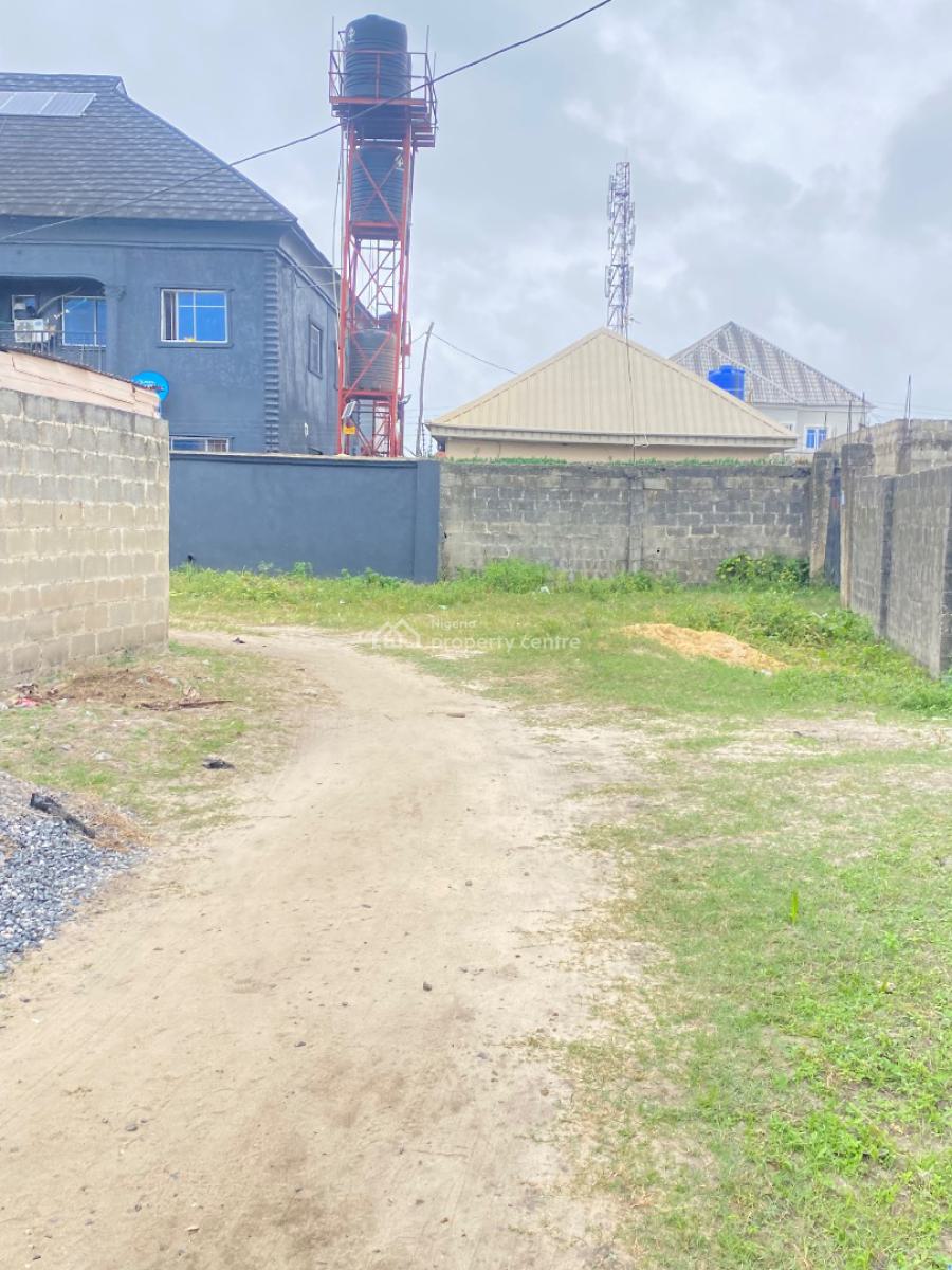 300sqm Cornerpiece Fenced Dryland, Peaceland, Ogombo, Ajah, Lagos, Residential Land for Sale