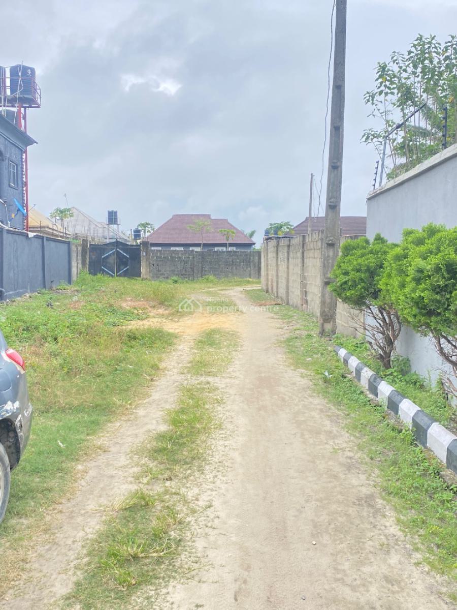 300sqm Cornerpiece Fenced Dryland, Peaceland, Ogombo, Ajah, Lagos, Residential Land for Sale