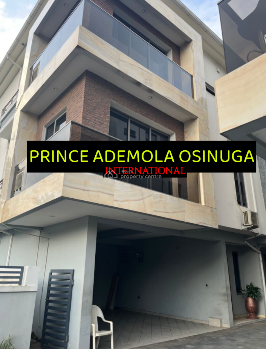 Luxury 4 Bedroom Terrace House +bq, Old Ikoyi Lagos, Old Ikoyi, Ikoyi, Lagos, Terraced Duplex for Sale