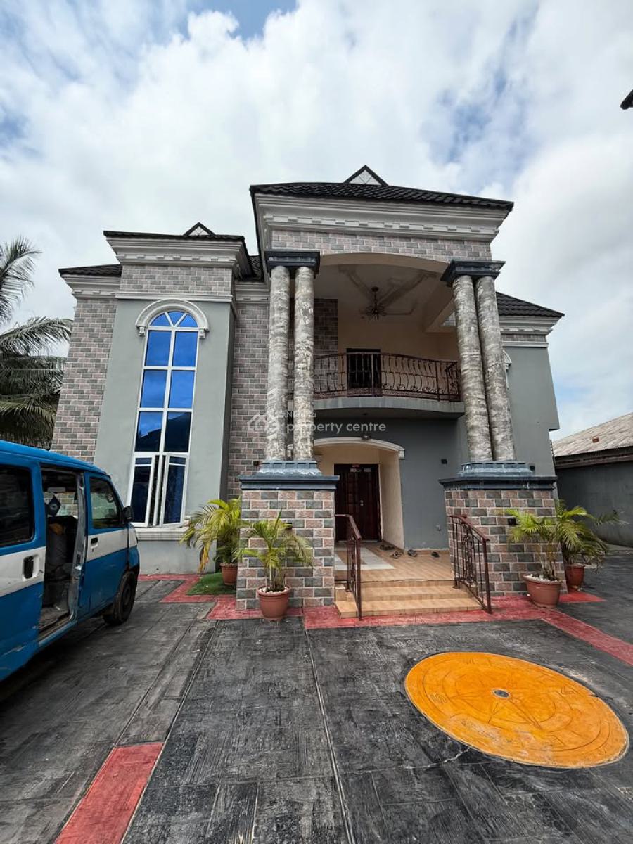 5 Bedroom Detached Duplex with 2 Rooms Bq, Off Iwofe Road, Port Harcourt, Rivers, Detached Duplex for Sale