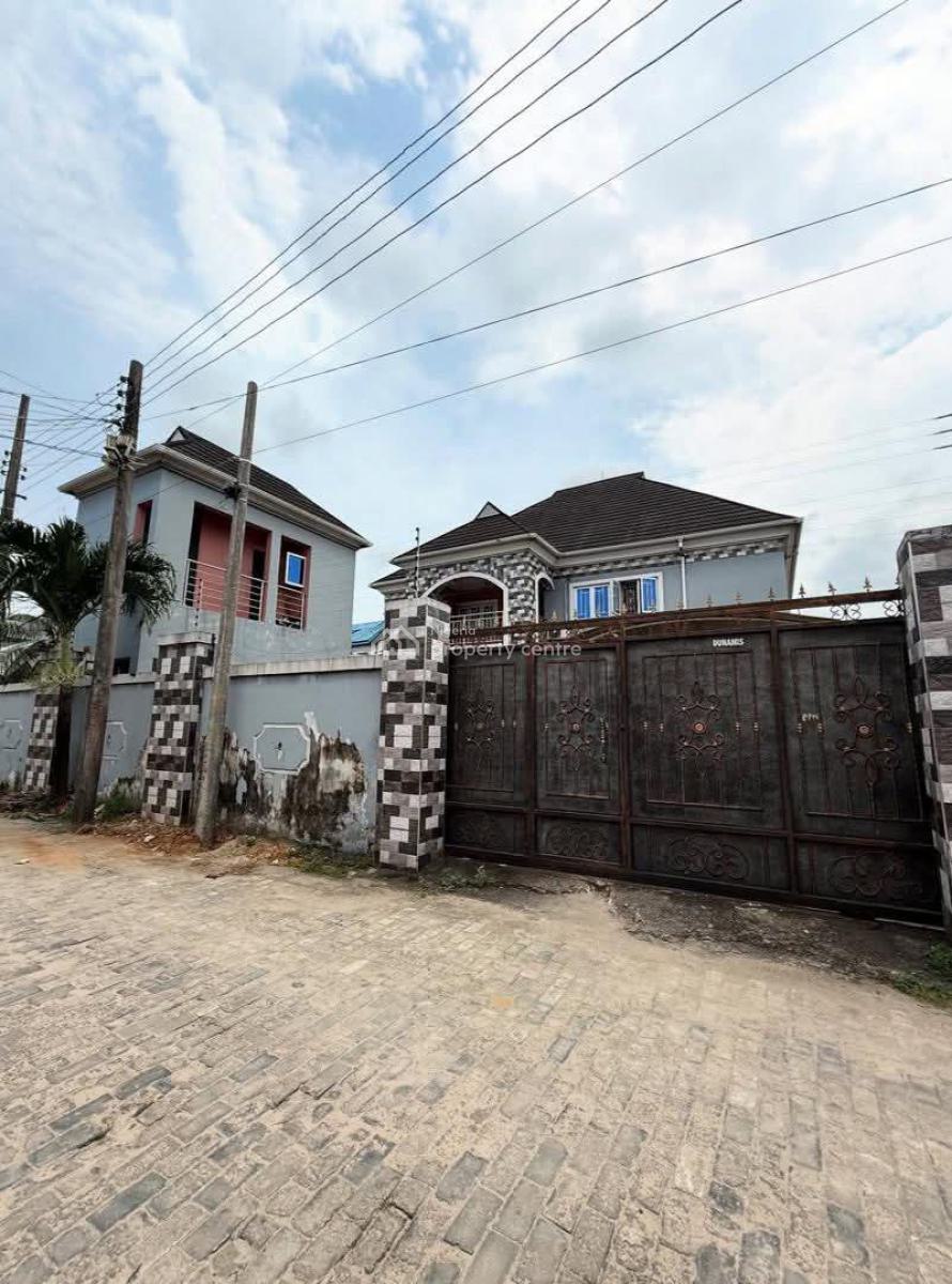 4 Bedroom Duplex with Bq & Security House, Woji, Port Harcourt, Rivers, Detached Duplex for Sale