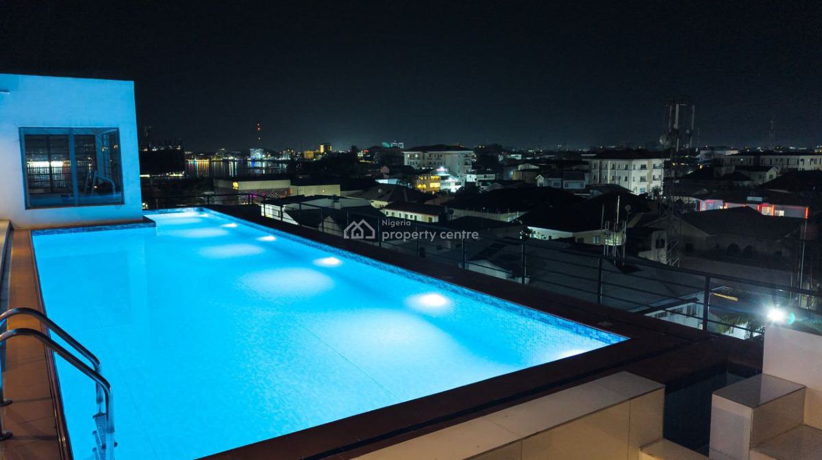 Brand New 2 Bedroom Smart Home with Rooftop Pool, Phase 1, Lekki, Lagos, Flat / Apartment Short Let