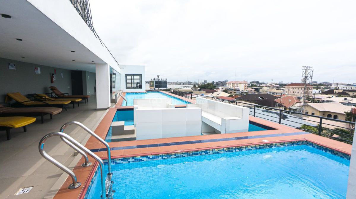 Brand New 2 Bedroom Smart Home with Rooftop Pool, Phase 1, Lekki, Lagos, Flat / Apartment Short Let