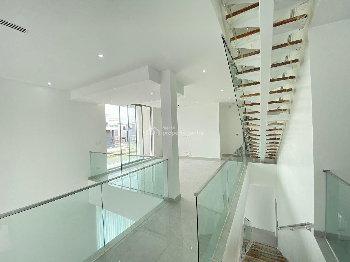 Luxury 5-bedroom Smart Detached Duplex with Elevator, Pool and Cinema, Hampton Bay Estate, Ikate, Lekki, Lagos, Detached Duplex for Sale