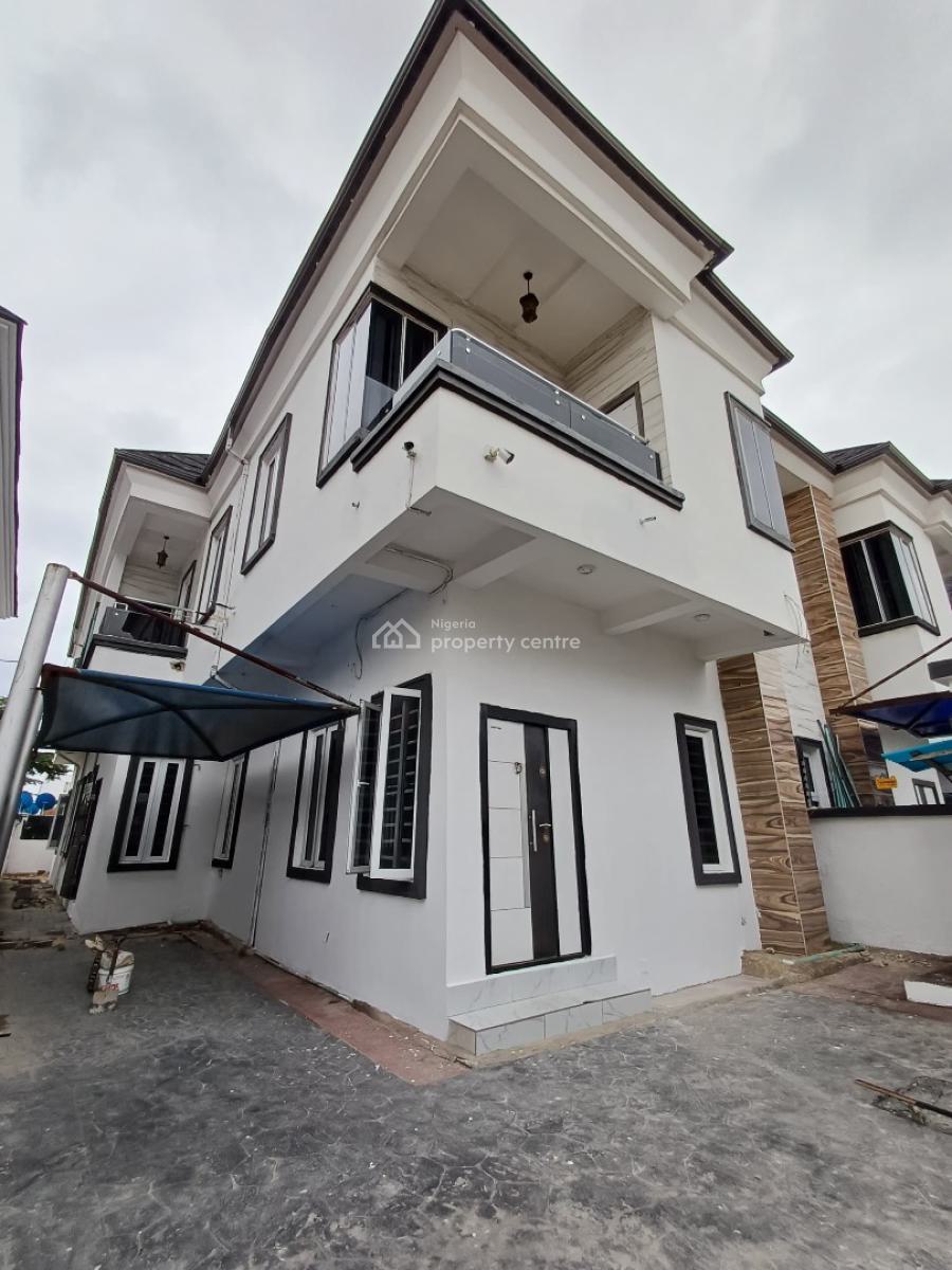 Modern 5 Bedroom Semi Detached Home with Bq, Agungi, Lekki, Lagos, Semi-detached Duplex for Rent