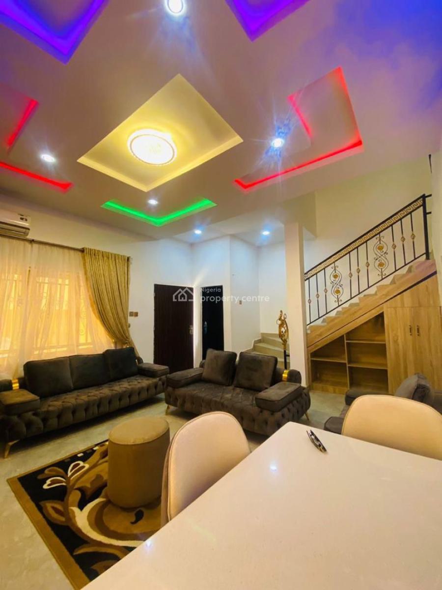 Luxury Furnished 2 Bedroom Duplex with Bq, Paradise Ii Estate, Life Camp, Abuja, Flat / Apartment for Rent