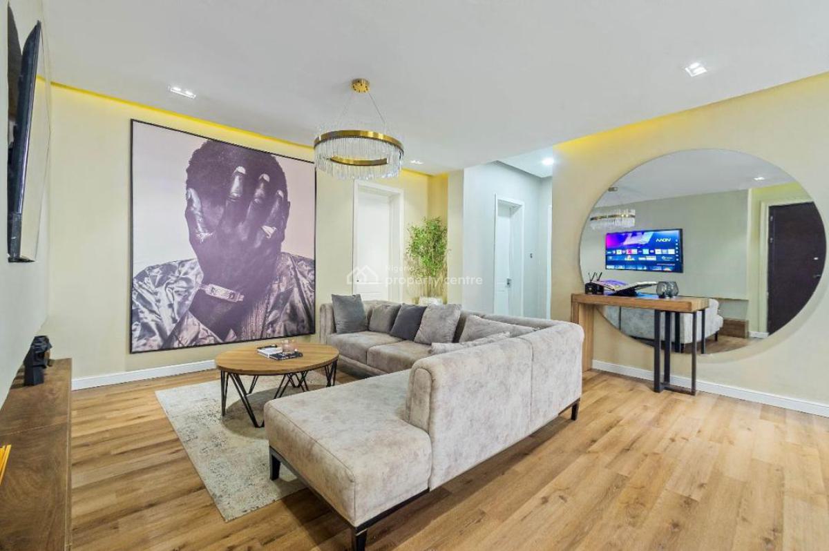 Rich & Minimalist 3 Bedrooms Serviced Apartment with Chef, Elevator, Pool, Banana Island Road, Ikoyi, Lagos, Flat / Apartment Short Let