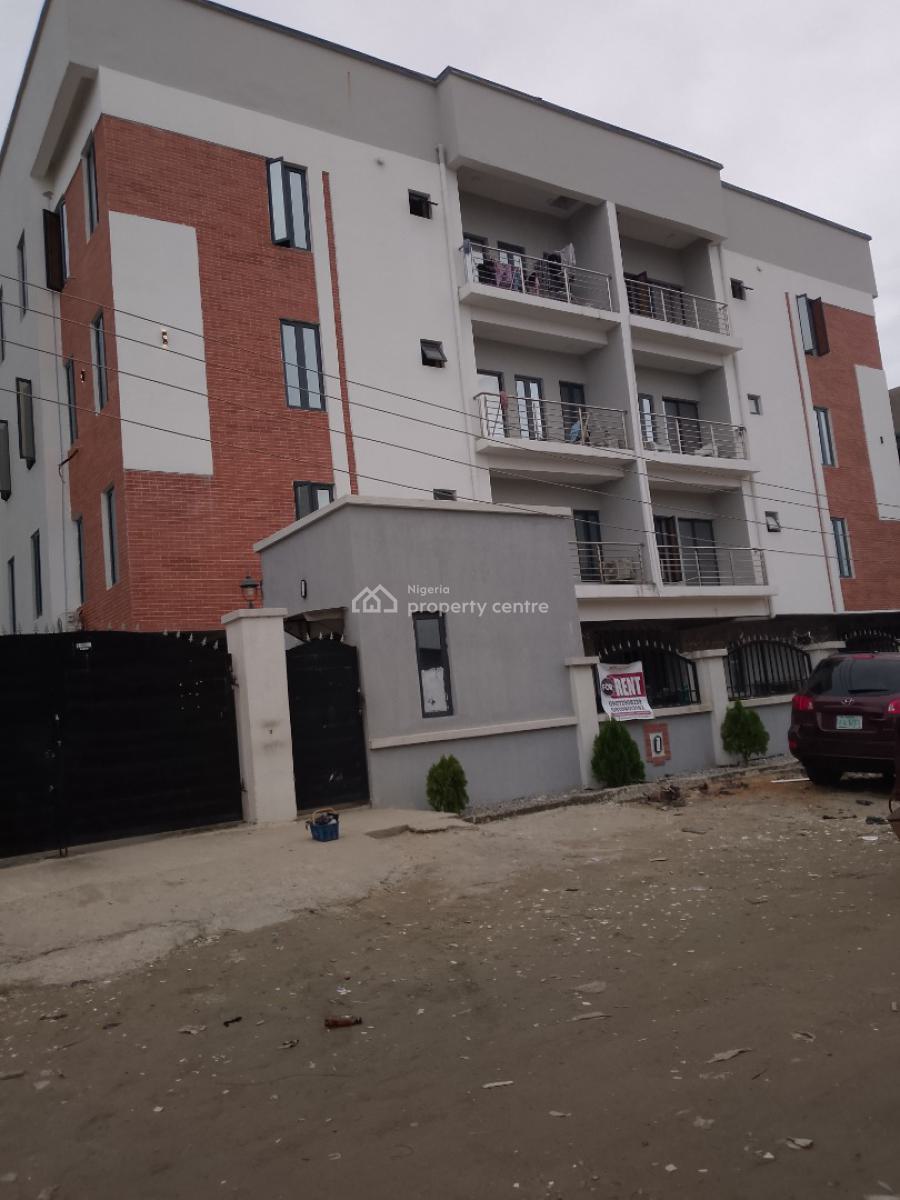 Very Spacious and Newly Built 3 Bedroom Flats with Bq, Gra, Ikota, Lekki, Lagos, Flat / Apartment for Rent