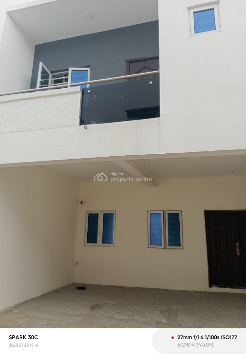 Brand New 4 Bedroom Terrace Duplex at Glory City Estate, G.r.a, Glory City Estate, Abijo, Lekki, Lagos, Terraced Duplex for Rent