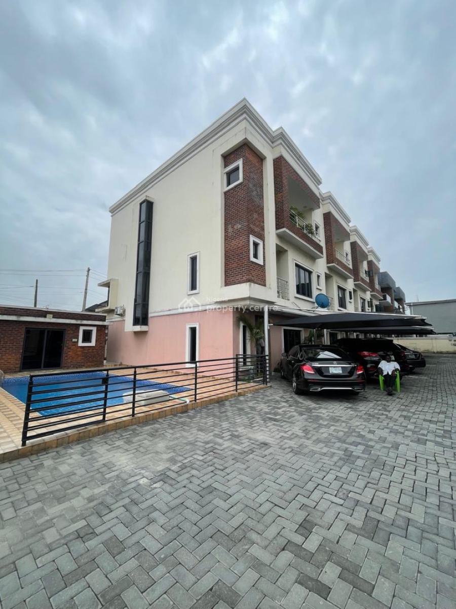 4 Bedroom Terrace, Lekki Phase 1, Lekki, Lagos, Terraced Duplex for Rent