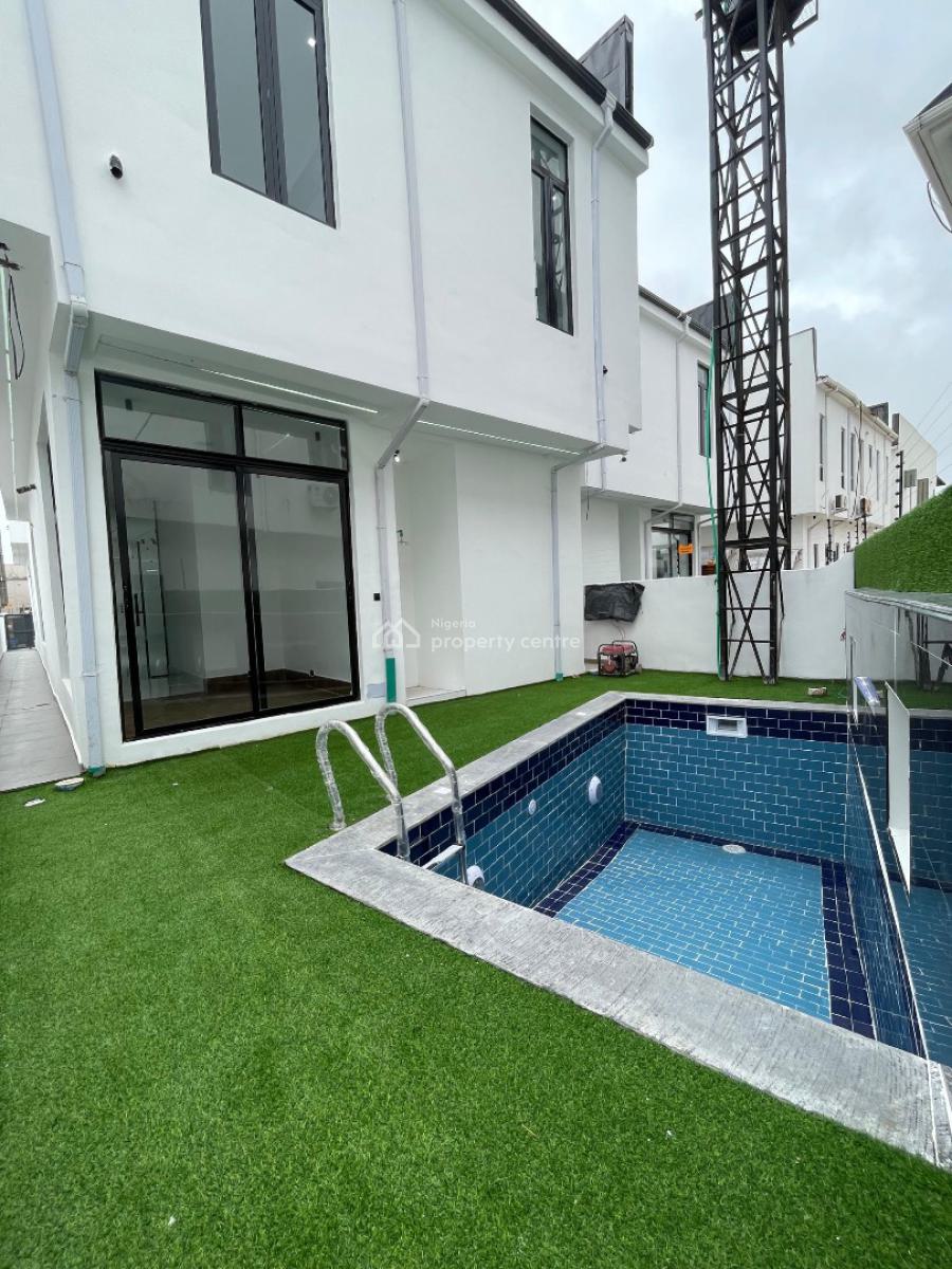 Beautifully Designed 5 Bedroom Fully Detached with Bq and Gym, Chevron, Lekki, Lagos, Detached Duplex for Sale