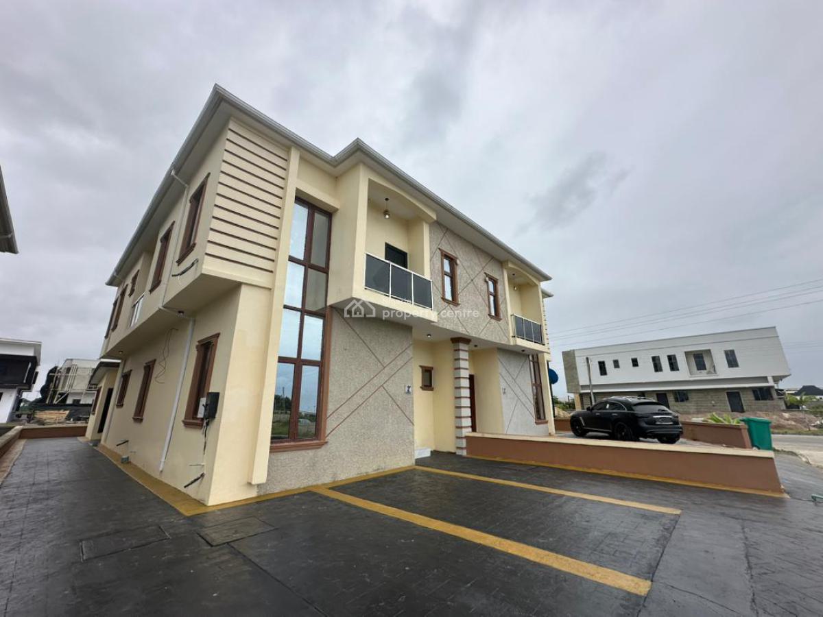 Luxury 4 Bedroom Semi Detached Duplex with 2 Mini Self Contained, Awoyaya, Lakowe, Ibeju Lekki, Lagos, Semi-detached Duplex for Sale