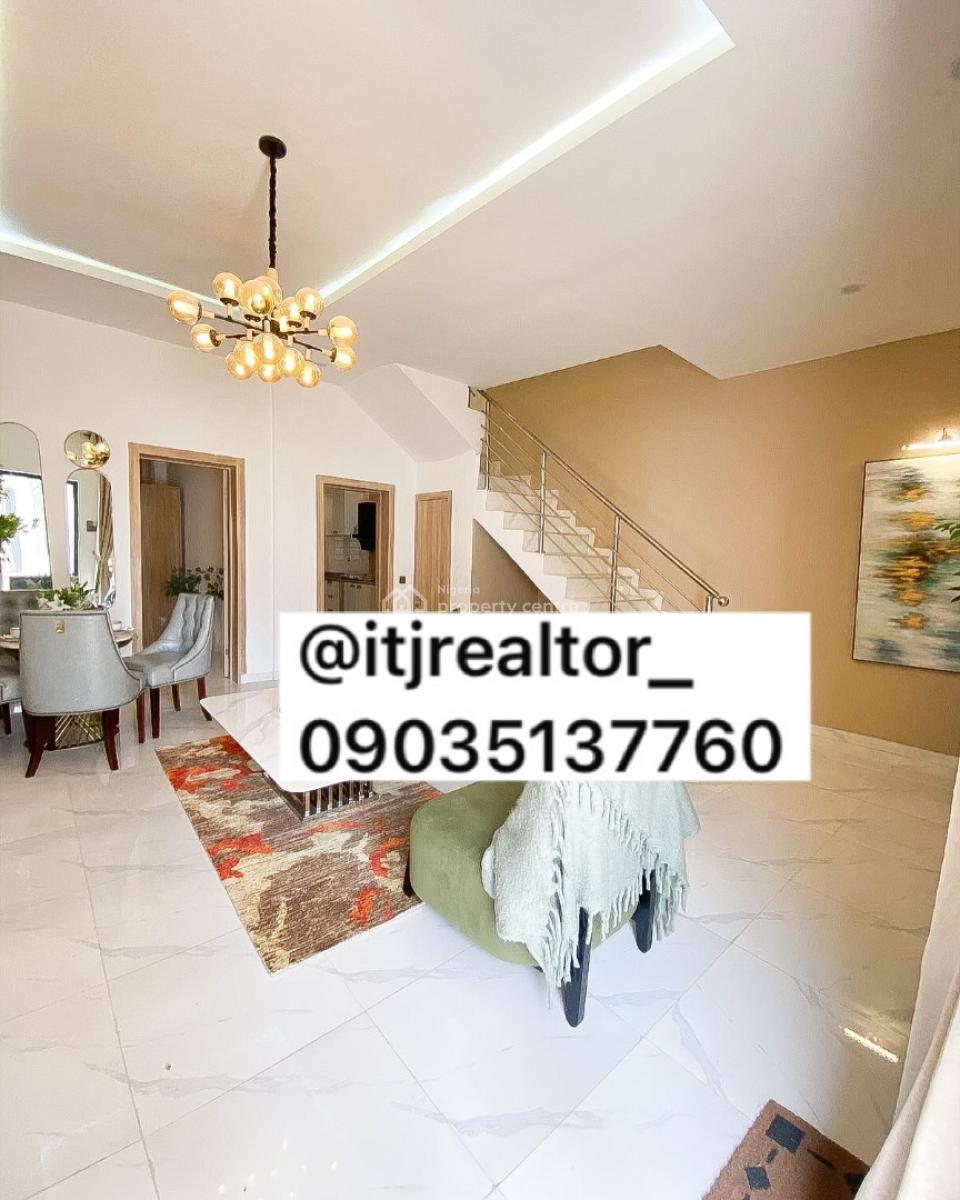 Lovely 4 Bedroom Terrace Duplex with Bq, Ajah, Ajah, Lagos, Terraced Duplex for Sale