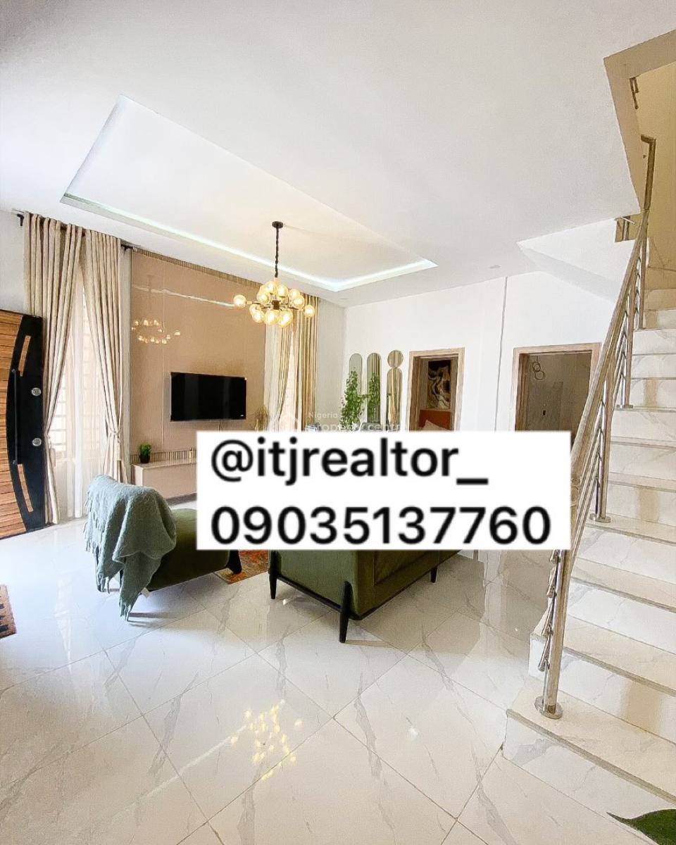 Lovely 4 Bedroom Terrace Duplex with Bq, Ajah, Ajah, Lagos, Terraced Duplex for Sale
