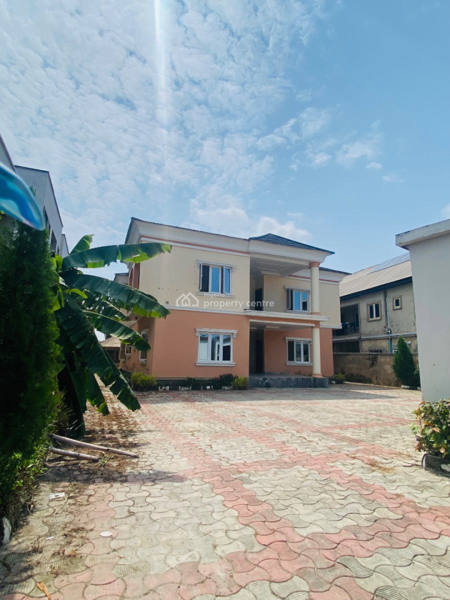 Spacious 4 Bedroom Fully Detached Duplex with 2 Massive Bq on 600sqm, Thera Annex, Ajah, Lagos, Detached Duplex for Sale