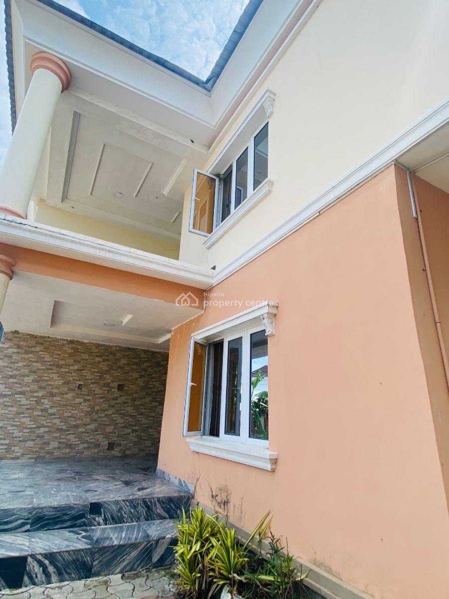 Spacious 4 Bedroom Fully Detached Duplex with 2 Massive Bq on 600sqm, Thera Annex, Ajah, Lagos, Detached Duplex for Sale