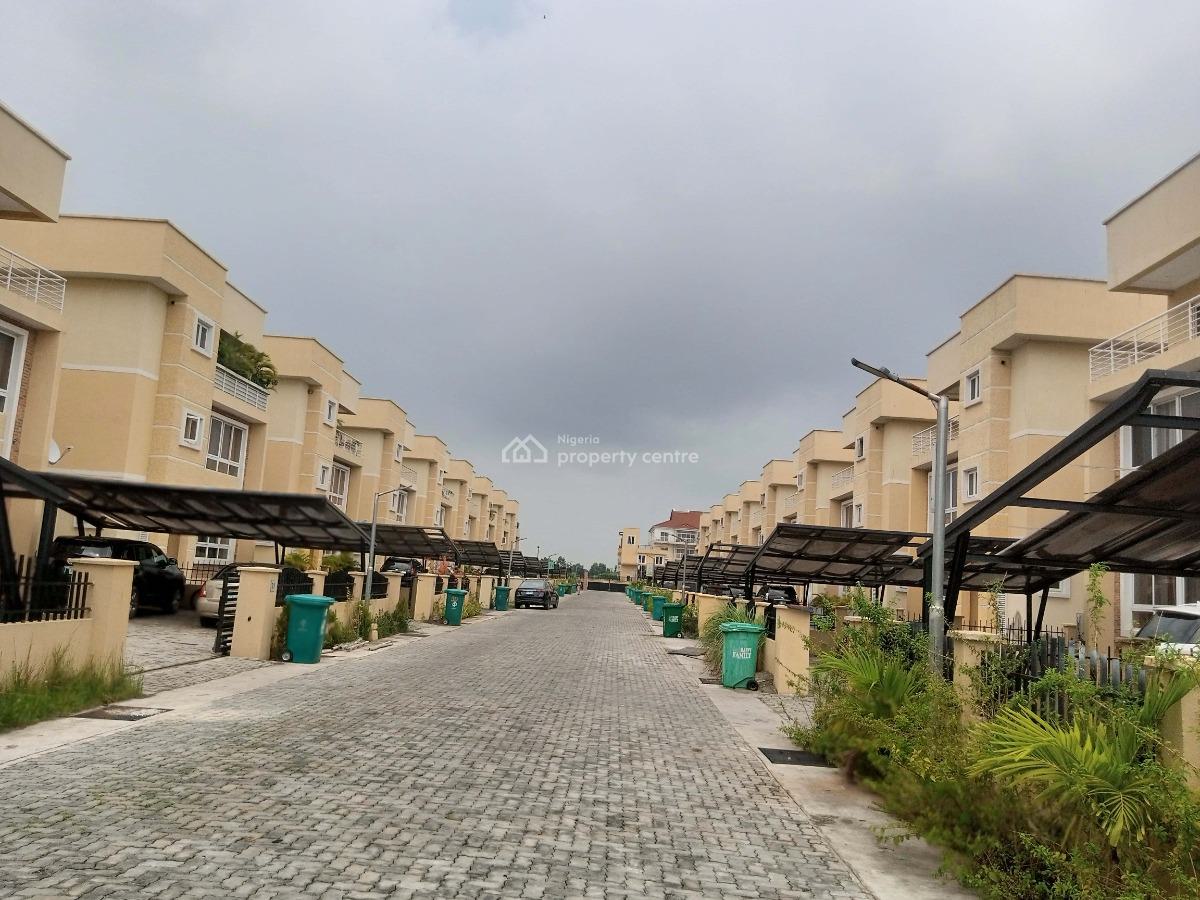 6 Bedroom Fully Detached Duplex with Bq (semi-finished), Western Foreshore Estate, Osapa, Lekki, Lagos, Detached Duplex for Sale