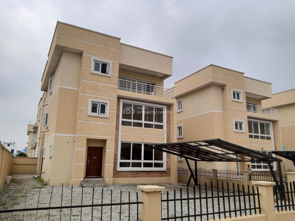 6 Bedroom Fully Detached Duplex with Bq (semi-finished), Western Foreshore Estate, Osapa, Lekki, Lagos, Detached Duplex for Sale