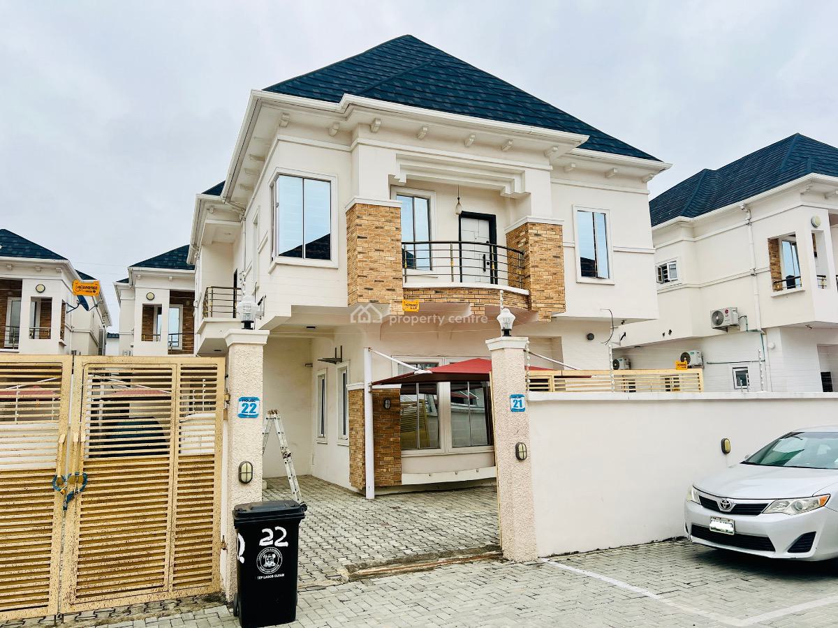 Brand New 4 Bedrooms Fully Detached Duplex, Ikota, Lekki, Lagos, Detached Duplex for Sale