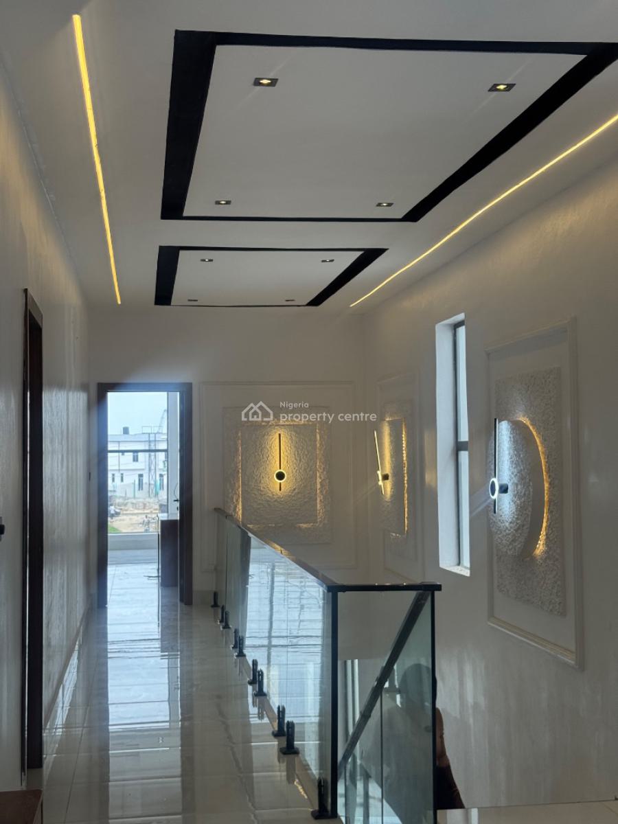 Good Deal Luxury Cool 5 Bedroom Detached Duplex with Bq with Pool Gym, Lekki Palm City, Ajah, Lagos, Detached Duplex for Sale