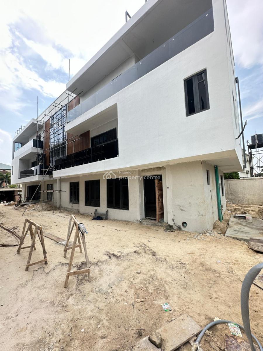 Elegant 4 Bedroom Semi Detached with Cinema, Pool, Gym & Bq, Lekki Phase 1, Lekki, Lagos, Semi-detached Duplex for Sale