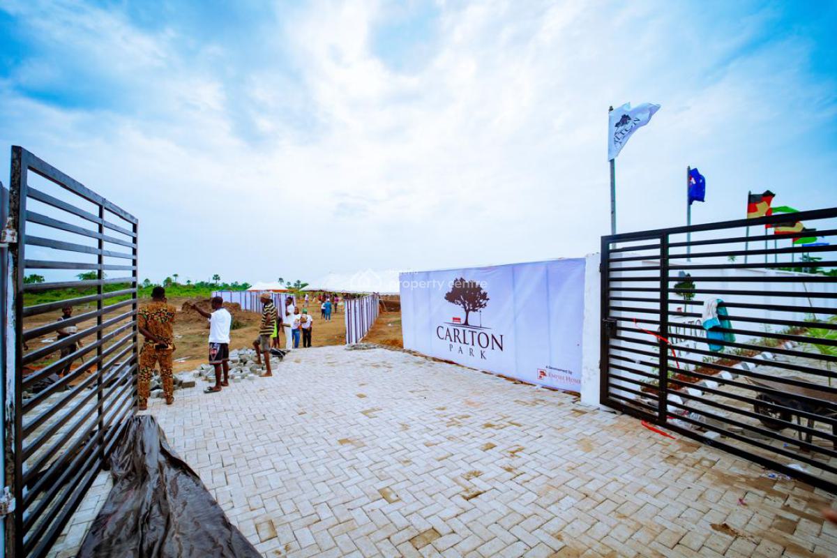 Carlton Park -- Gated Estate with Green Park & Govt Allocation, Idowa, Off Ijebu Ode Ikorodu, Near Tai Solarin University, Rite Food,, Odogbolu, Ogun, Residential Land for Sale