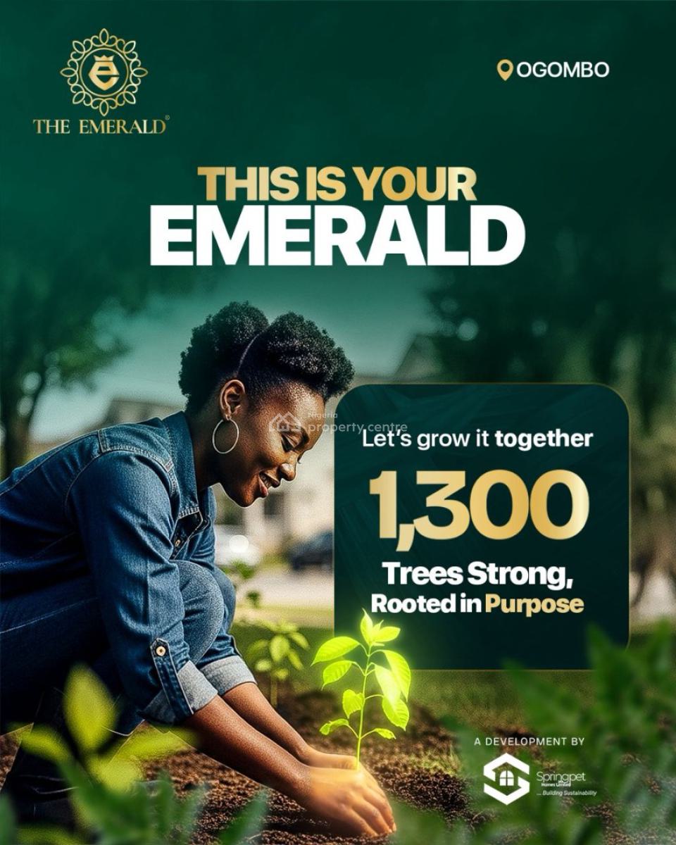 The Emerald Ogombo -- Luxury Bungalows & Duplexes with C of O, Ogombo, Lekki Axis, Near Charterhouse, Ojaja Mall, Palm Residence,lbs, Ogombo, Ajah, Lagos, Detached Bungalow for Sale