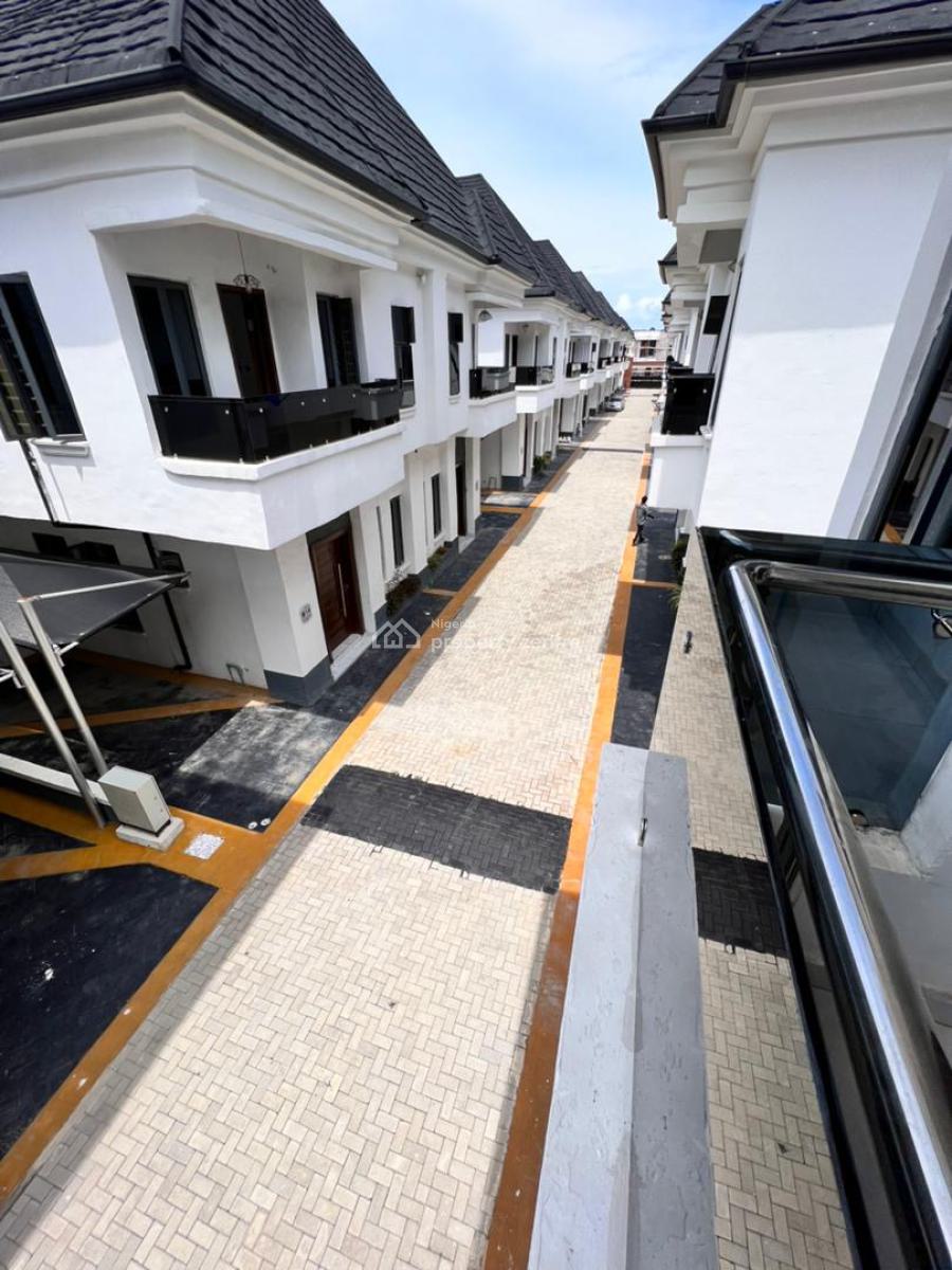 Newly Built 4 Bedroom Duplex with Bq with Pool Gym Children Playing G, Orchid Road Lekki Before Round About, Lekki, Lagos, Semi-detached Duplex for Sale