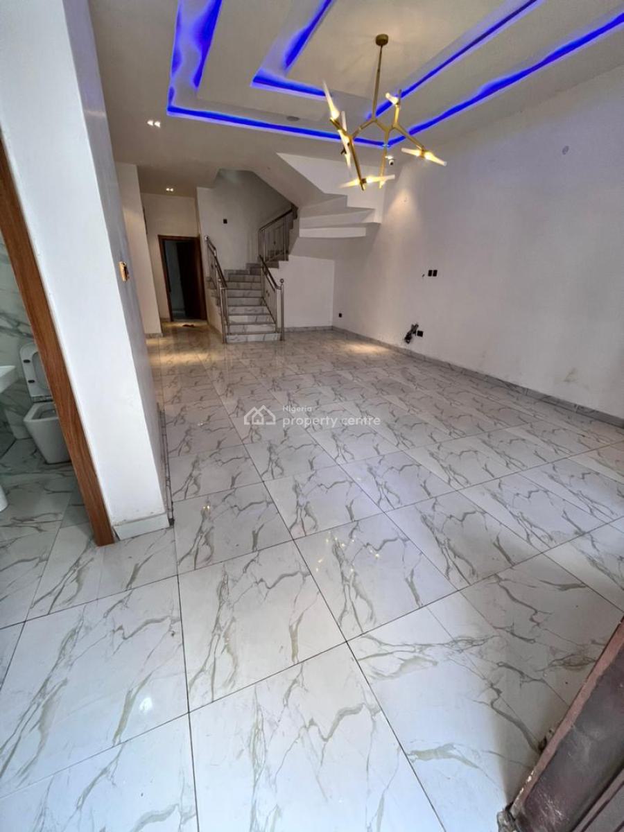 Newly Built 4 Bedroom Duplex with Bq with Pool Gym Children Playing G, Orchid Road Lekki Before Round About, Lekki, Lagos, Semi-detached Duplex for Sale