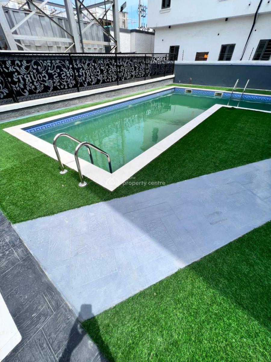Newly Built 4 Bedroom Duplex with Bq with Pool Gym Children Playing G, Orchid Road Lekki Before Round About, Lekki, Lagos, Semi-detached Duplex for Sale