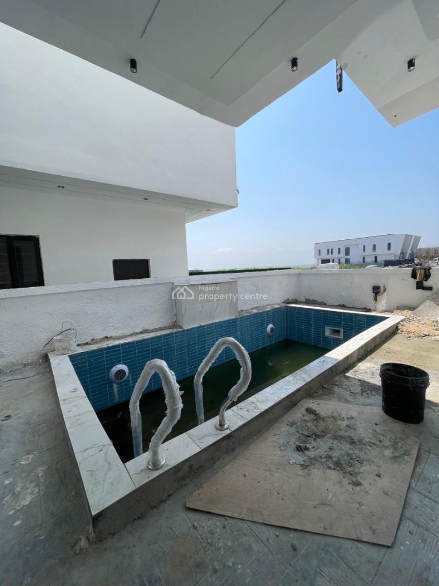 Gorgeous 5 Bedroom Detached Duplex W/ Bq and Pool in a Secured Estate, Ajah, Lagos, Detached Duplex for Sale