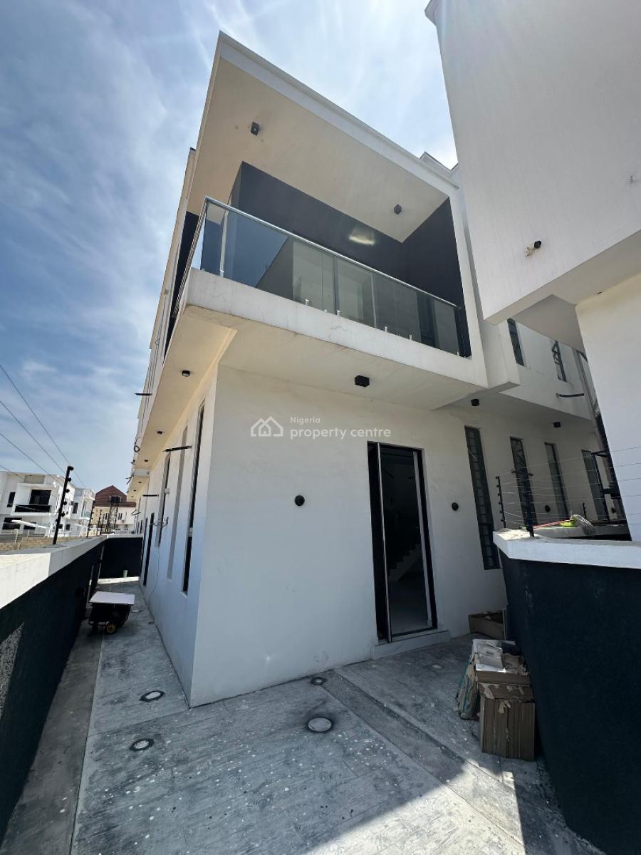 Elegant 4 Bedrooms Semi-detached Duplex with Bq, Chervon, Lekki, Lagos, Detached Duplex for Sale