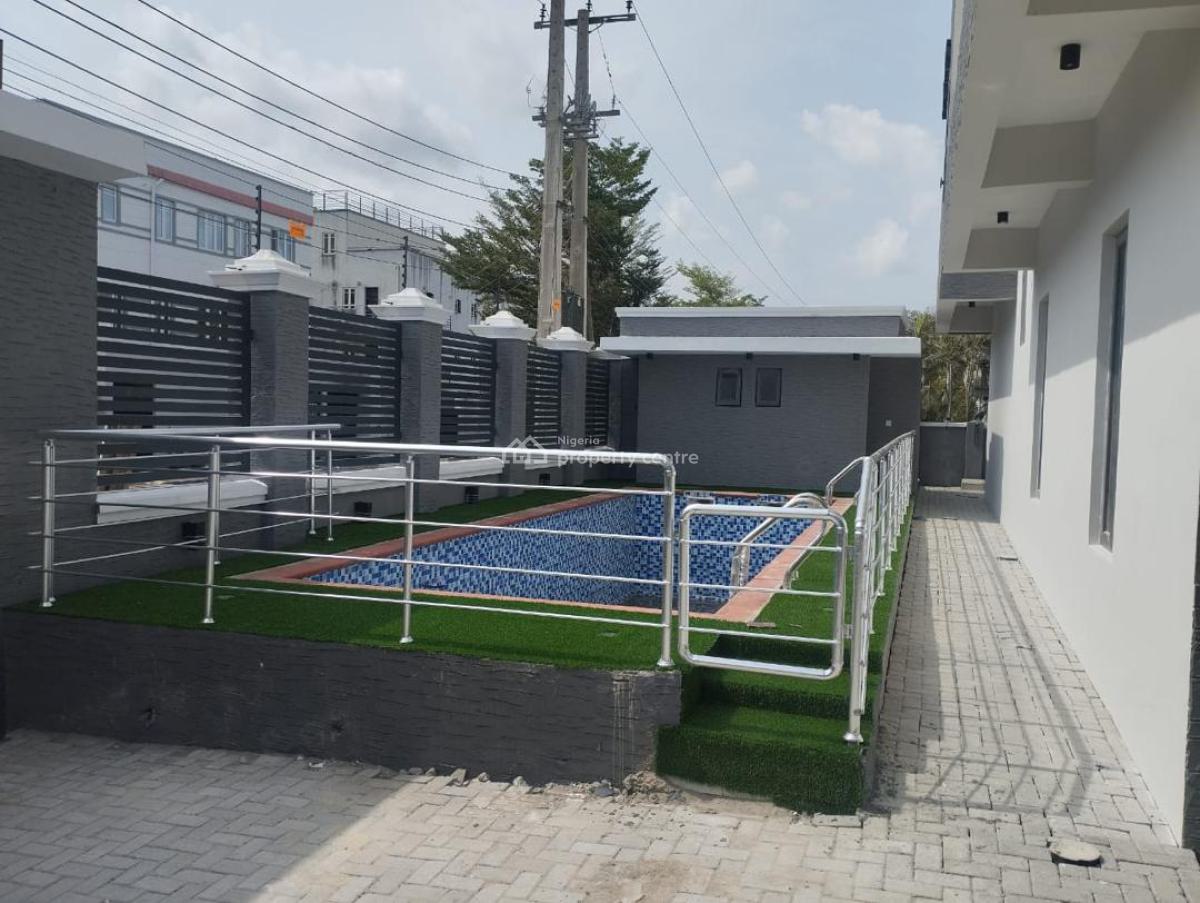 Brand New 4 Bedrooms Terrace in a Prime Location with Bq & Pool, Victoria Island (vi), Lagos, Terraced Duplex for Sale