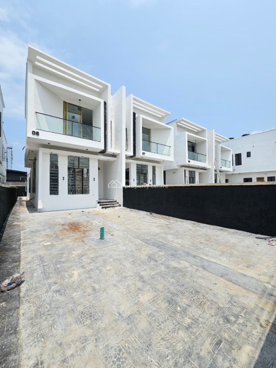 Amazing 4 Bedroom Semi-detached Duplex with Bq, Solar Inverter, Idado, Lekki, Lagos, Semi-detached Duplex for Sale