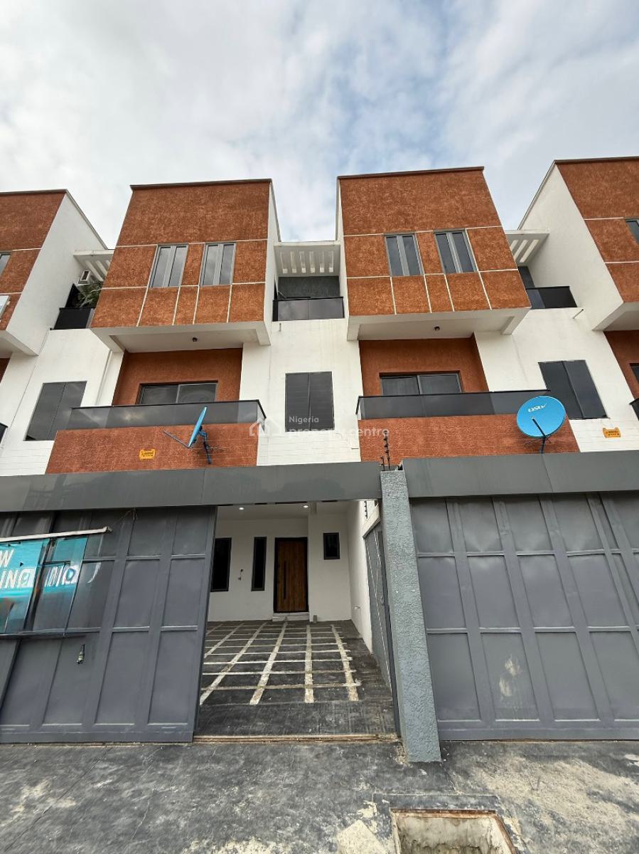 Beautiful Self Compound 4 Bedrooms Terraced Duplex in Nice Estate, Off Admiralty Way, Lekki Phase 1, Lekki, Lagos, Terraced Duplex for Sale