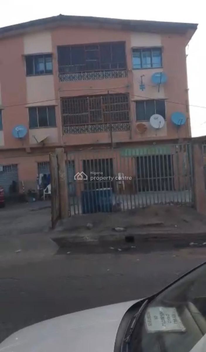 a Solid Block of 6 Flats of 3 Bedroom, Michael Ogun Street, Off Itire  Road, By Ogunlana Drive Junction, Surulere, Lagos, Block of Flats for Sale