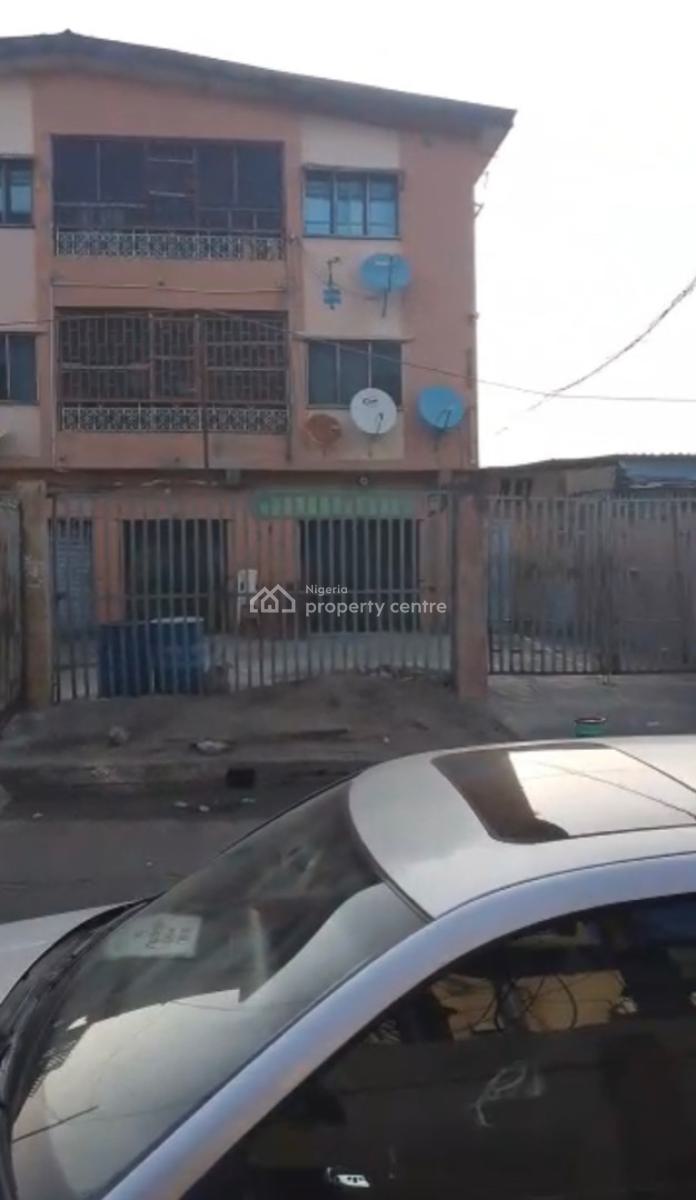 a Solid Block of 6 Flats of 3 Bedroom, Michael Ogun Street, Off Itire  Road, By Ogunlana Drive Junction, Surulere, Lagos, Block of Flats for Sale